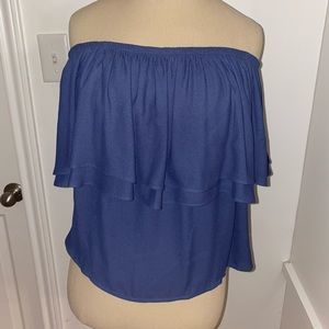 Off the shoulder flowy top